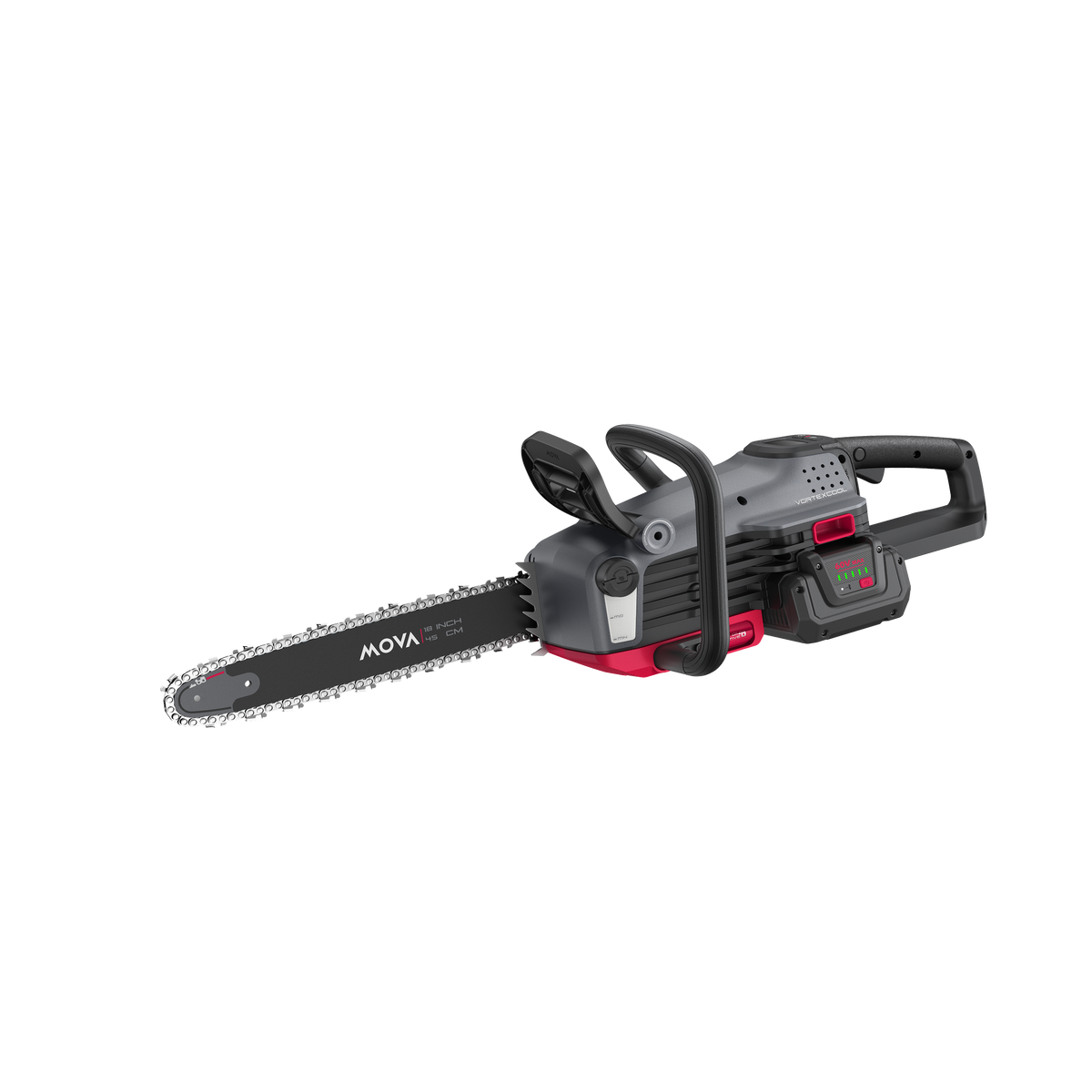 MOVA 60V 18" OilPulse™ Brushless Chainsaw - Kit(1*5A Battery & 1*430W Charger Included)