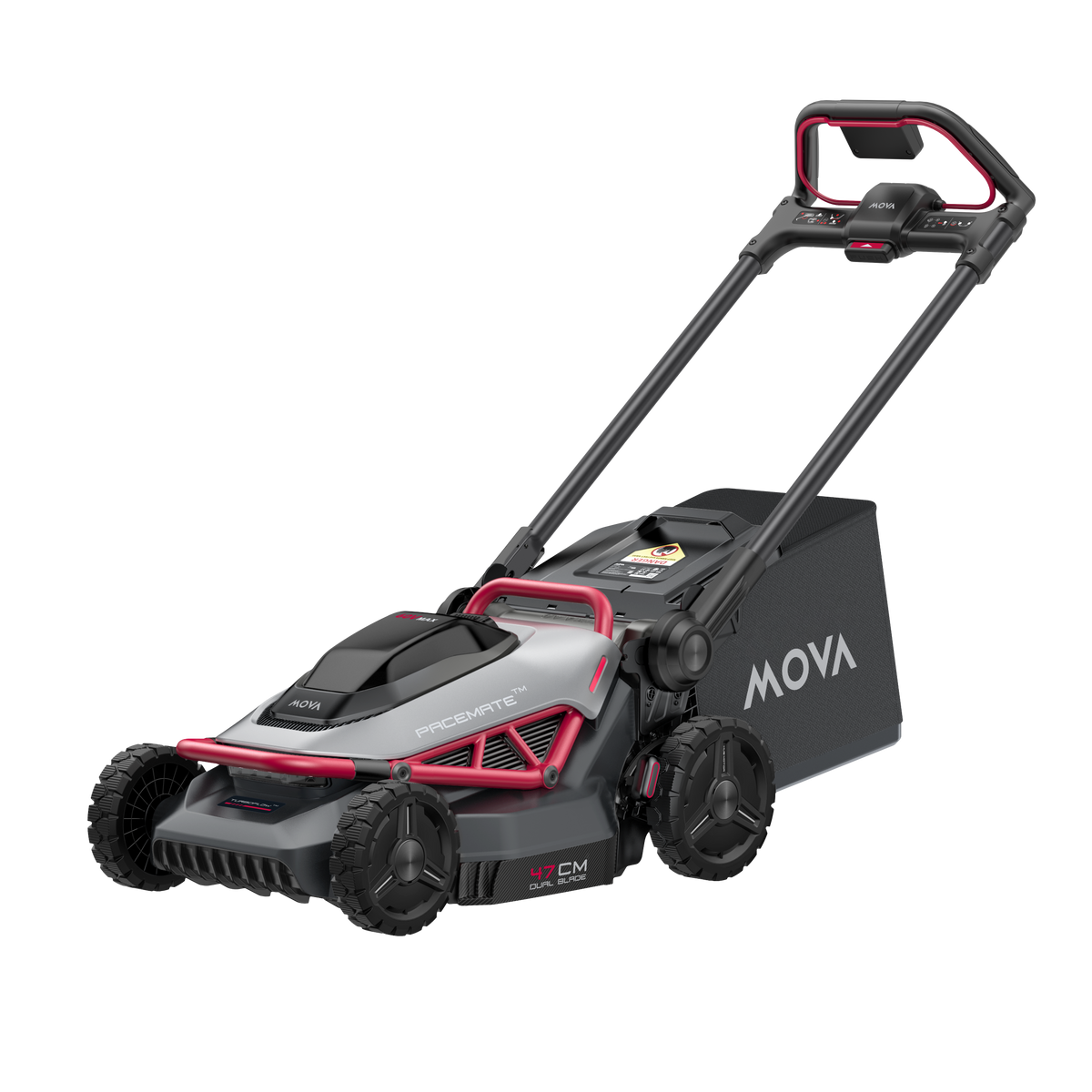 MOVA 60V 20" PaceMate™ Brushless Self-propelled Lawn Mower - Kit(1*5A Battery & 1*430W Charger Included)